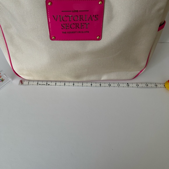 NEW Victoria's Secret Pink Trim Tote - Picture 8 of 8